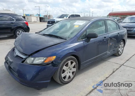 2007 Honda Civic Lx z USA, uszkodzony, nr VIN 1HGFA16597L133138
